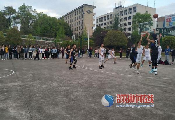 邵阳学院2019年“龙虎杯”篮球联赛正式开赛_邵商网
