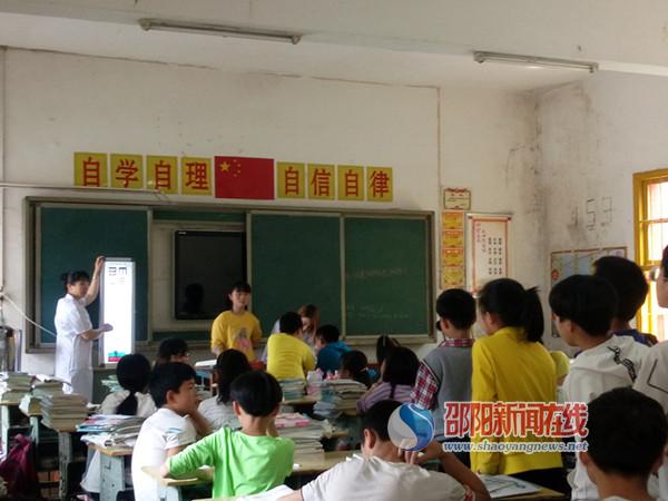 新宁县水庙中学完成学生视力普查活动_邵商网