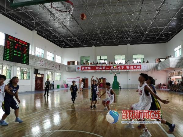 湖南省2019年青少年乙组篮球比赛在邵东县城区二中举行_邵商网
