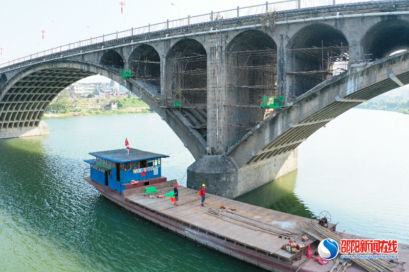 邵阳路桥加速推进市资江一桥加固改造工程