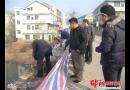双清区渡头桥镇的立新桥栏杆重新修建
