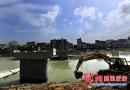 绥宁县城民族风雨桥水景综合工程进展顺利