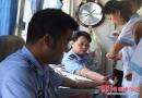邵阳县大队民警踊跃参加无偿献血活动