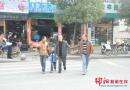 隆回县交警大队组织驾驶员开展文明交通劝导志愿服务活动