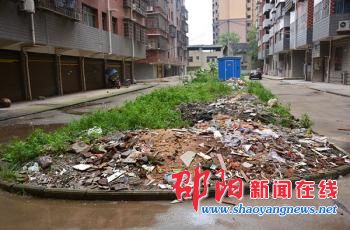 西苑佳园小区杂草丛生变身垃圾场 小区“绿色”成了奢侈品