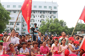 邵阳市“美好社区行”走进江湖社区 书写别样的精彩