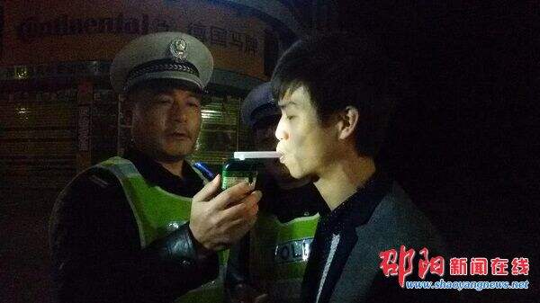 邵阳县交警大队组织“11.23”冬季清查行动