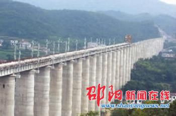 娄邵铁路2016年1月建成通车 邵阳站将升级为高铁站