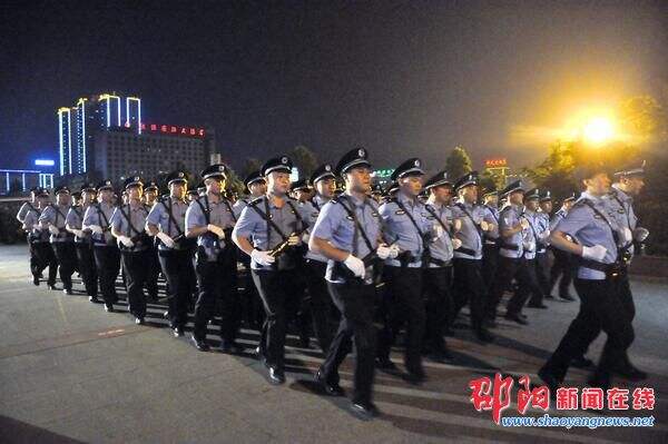 邵阳举行中心城区社会治安防控体系建设暨“四门落锁”启动仪式
