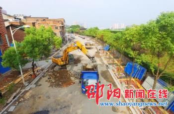 邵阳双清路河沙码头至沿江桥段改造完工 下周将通车