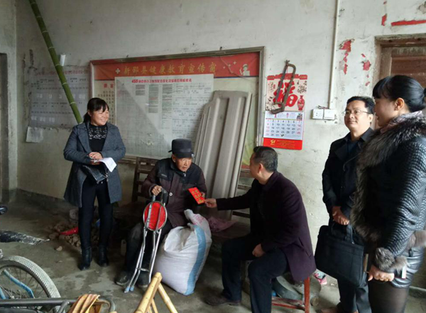 新邵县交通运输局 结对帮扶送温暖 精准扶贫暖心窝