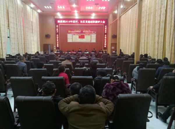 新邵县酿溪镇 书记党建述职测评“赶考”忙