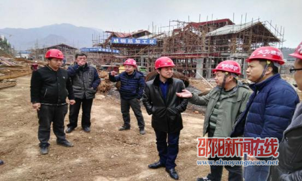 新邵县陈历贤县长带队到严塘指导工作