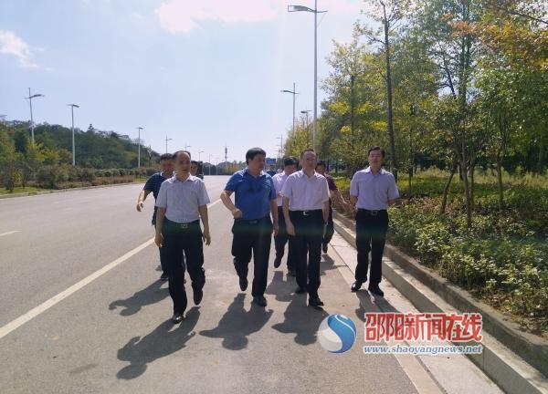 龚文密赴邵阳经开区督导安全生产和调研产业项目建设