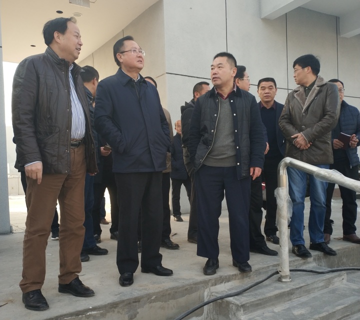 龚文密调研邵阳市桃花新城体育中心及周边路网项目建设