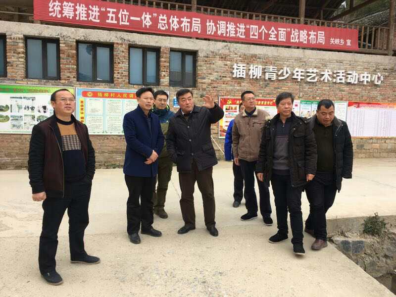 湖南师大到绥宁县关峡苗族乡插柳村宣讲党的十九大精神