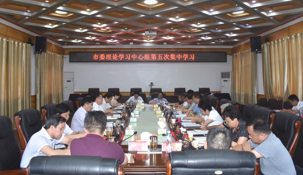 邵阳市委理论学习中心组举行集中学习：以政治建设为统领全面加强党的建设