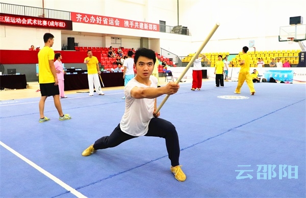 “武术高手”云集邵阳学院体育馆
