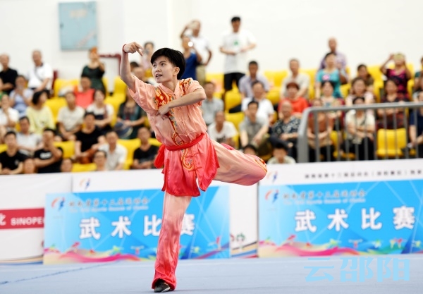 姚湉湉：螳螂拳为邵阳夺得首金