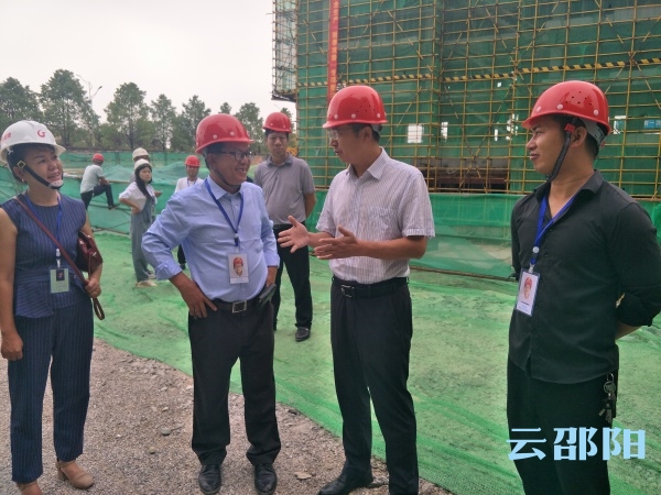 蔡典维在洞口县督查安全生产工作