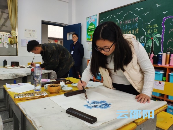 邵阳拍客 | 邵阳市举行中学生现场书画比赛