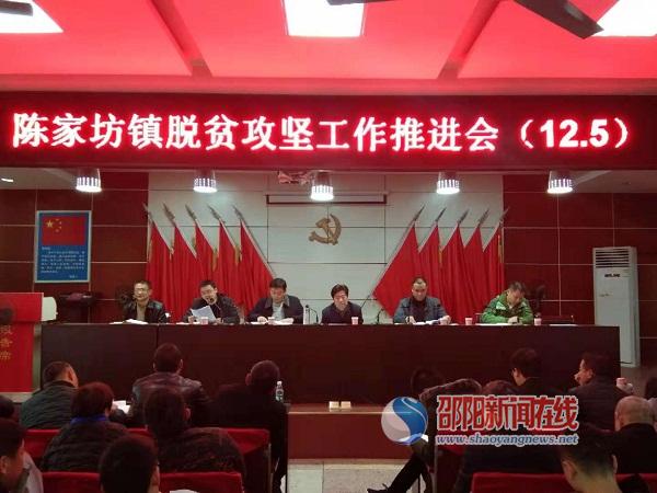 陈家坊镇：用“绣花”功夫扎实做好脱贫攻坚工作