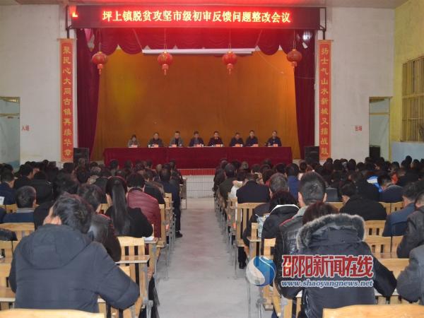 凝心聚力，全力以赴  新邵坪上镇打好脱贫攻坚收官之战
