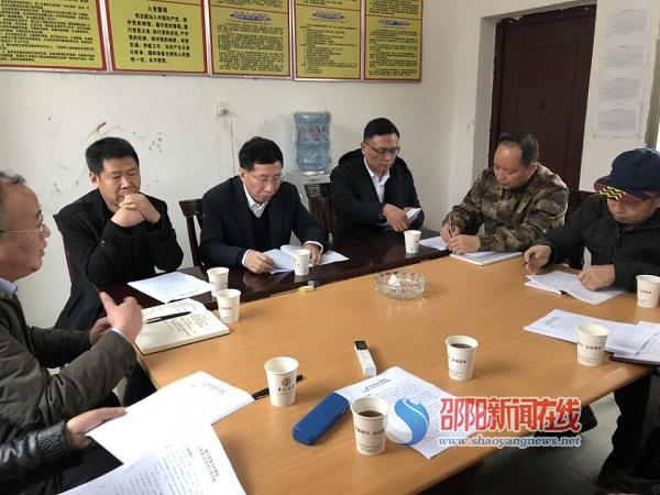 中国银行湖南分行魏国斌深入邵阳县金水村调研指导扶贫工作