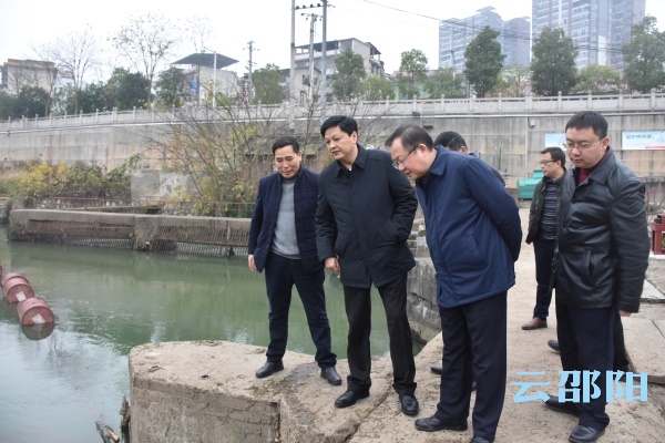 龚文密巡视资江和邵水：加快建设城市生态水系