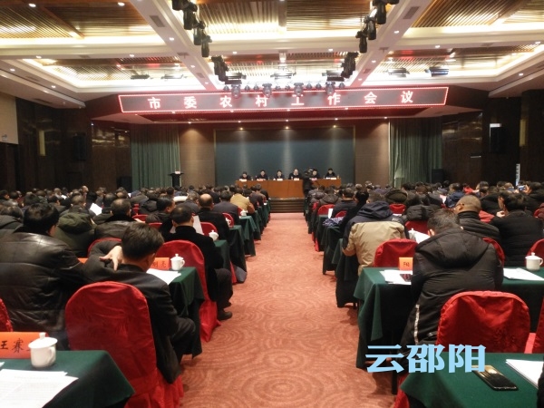 邵阳市委农村工作会议召开：抓重点补短板强弱项 全面夯实“三农”工作基础
