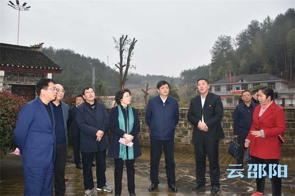 李万千周迎春到邵东县调研贺绿汀故居保护修缮工作