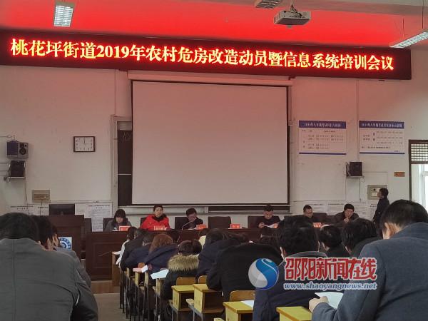 隆回县桃花坪街道组织开展农村危房改造动员暨信息系统培训会议