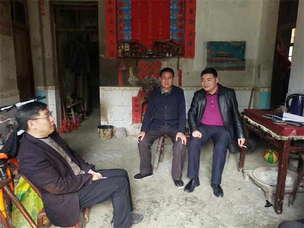 邵阳市移民局和邵阳市国家统计局调研隆回县开智村脱贫攻坚工作