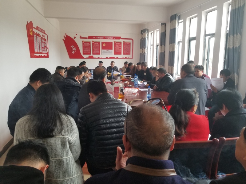 新邵县太芝庙镇以现场办公会抓实党建工作