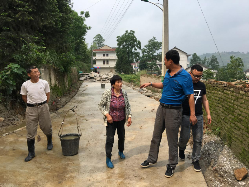 新邵县农村公路管理所加大“扫黑除恶”，维护良好的农村公路施工环境