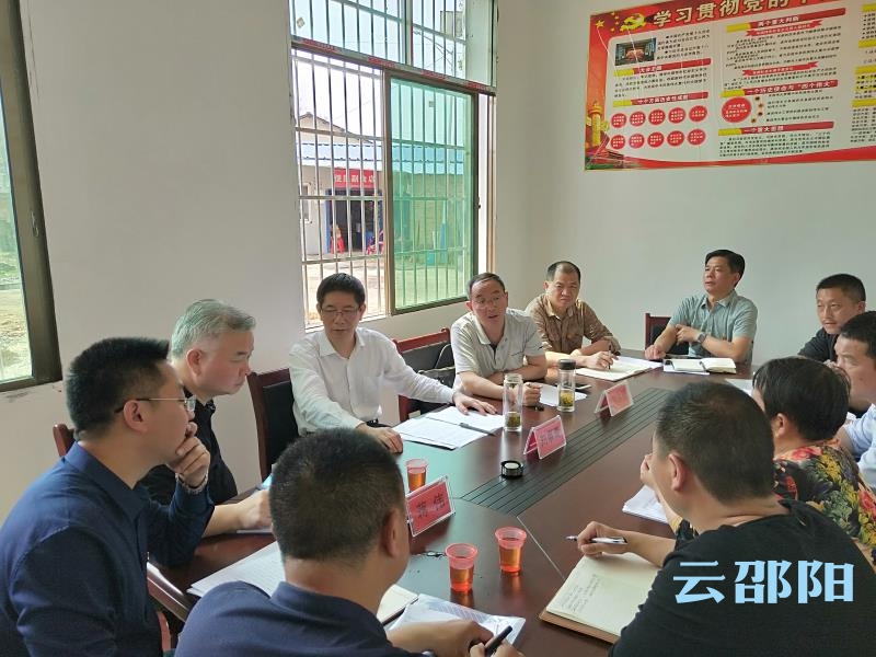 刘事青到邵阳县黄亭市镇对河村调研：紧紧抓住“强支部”这个关键 不断增强基层党组织战斗力