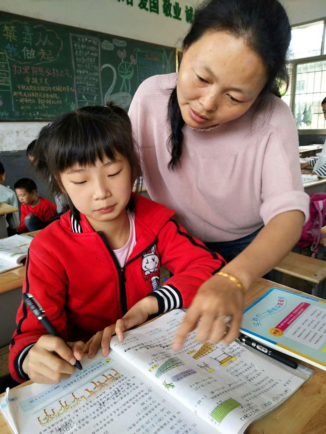 点亮学生娃心灯的领路人 ——记新邵县坪上镇中心小学数学教师刘颂云