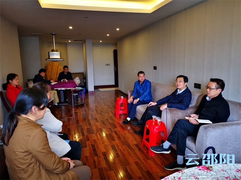 蔡典维赴洞口县督办信访和水利防汛工作：带着责任带着感情做好各项工作