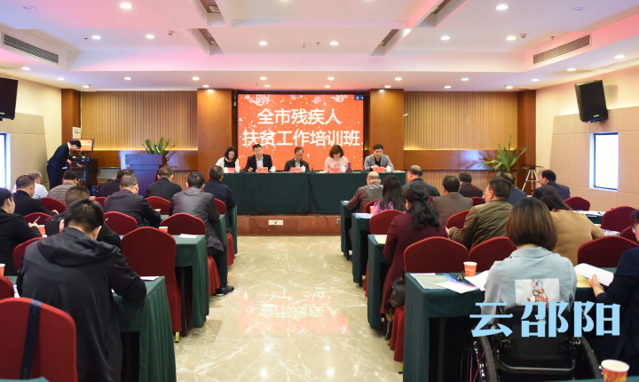 邵阳市举办残疾人扶贫工作培训班