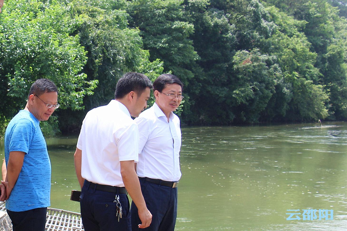 李志雄巡河蒸水河:增强环保责任意识  切实保护生态环境