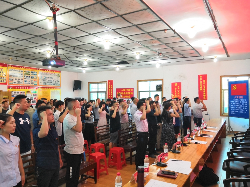 新邵县酿溪镇庆祝中国共产党成立98周年