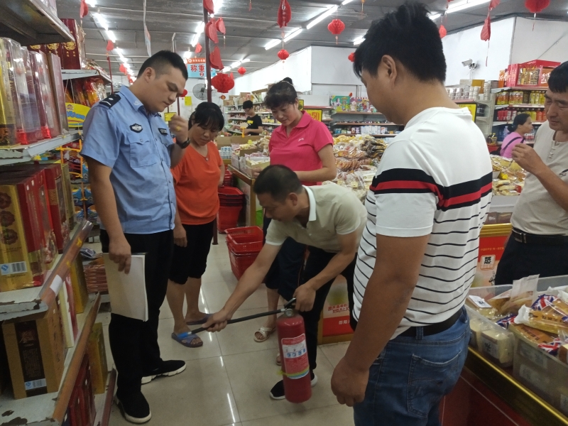新邵县龙溪铺镇扎实开展消防安全检查
