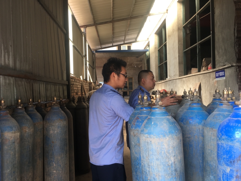 邵东市市场监督管理局流光岭所开展国庆节前特种设备安全生产检查