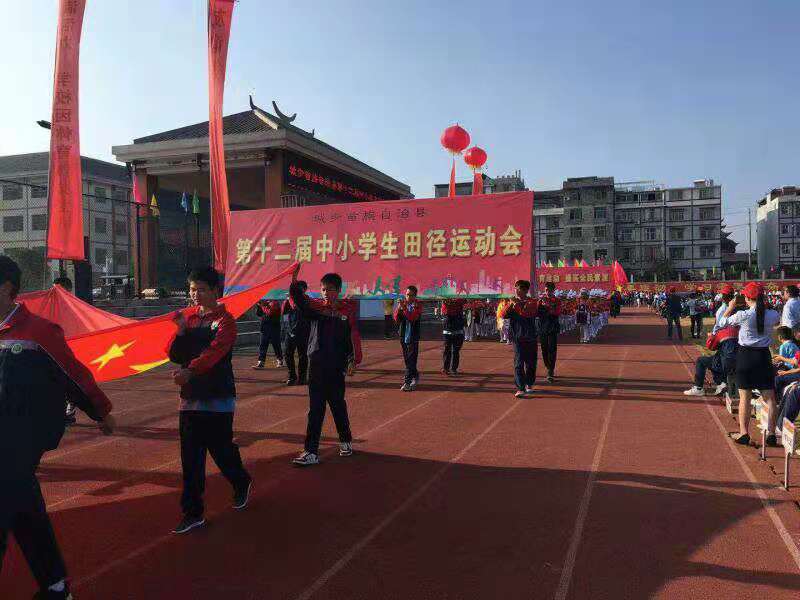 城步第十二届中小学生田径运动会在南山实验学校隆重举行