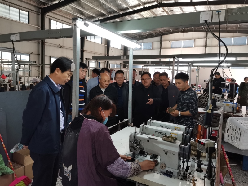 新邵县酿溪镇组织干部参观学习新邵县经开区、雀塘产业园