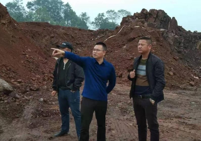 邵东市宋家塘街道组织人大代表视察安置区建设工作