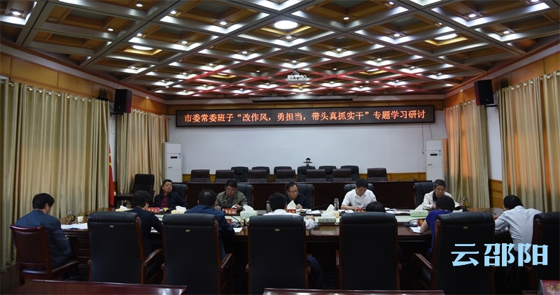 市委常委班子举行第三次主题教育集中学习 以真抓实干的作风推动工作落地落实
