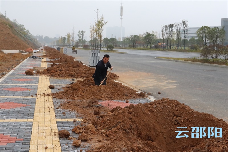 邵阳市区​​白马大道局部路段有望12月中旬通车