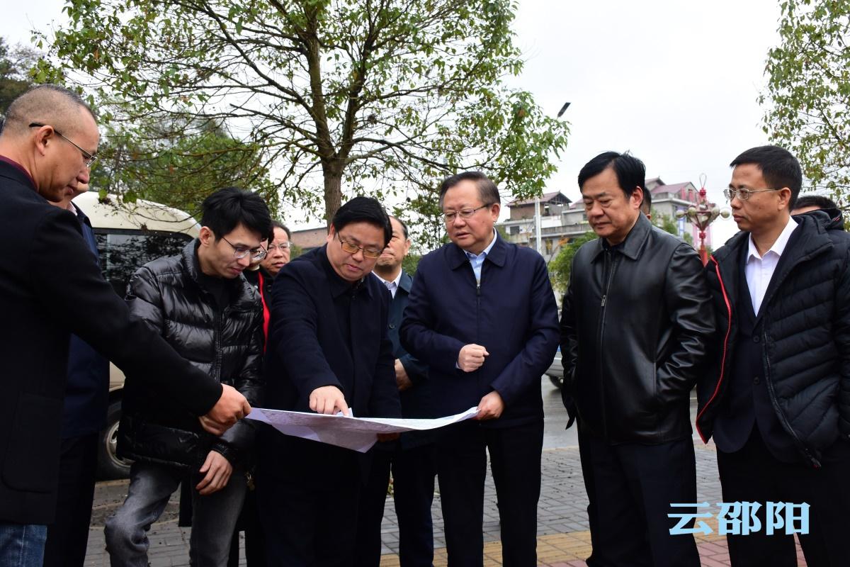 龚文密在新宁调研：努力将创梦崀山数字文旅小镇打造成全国示范性项目