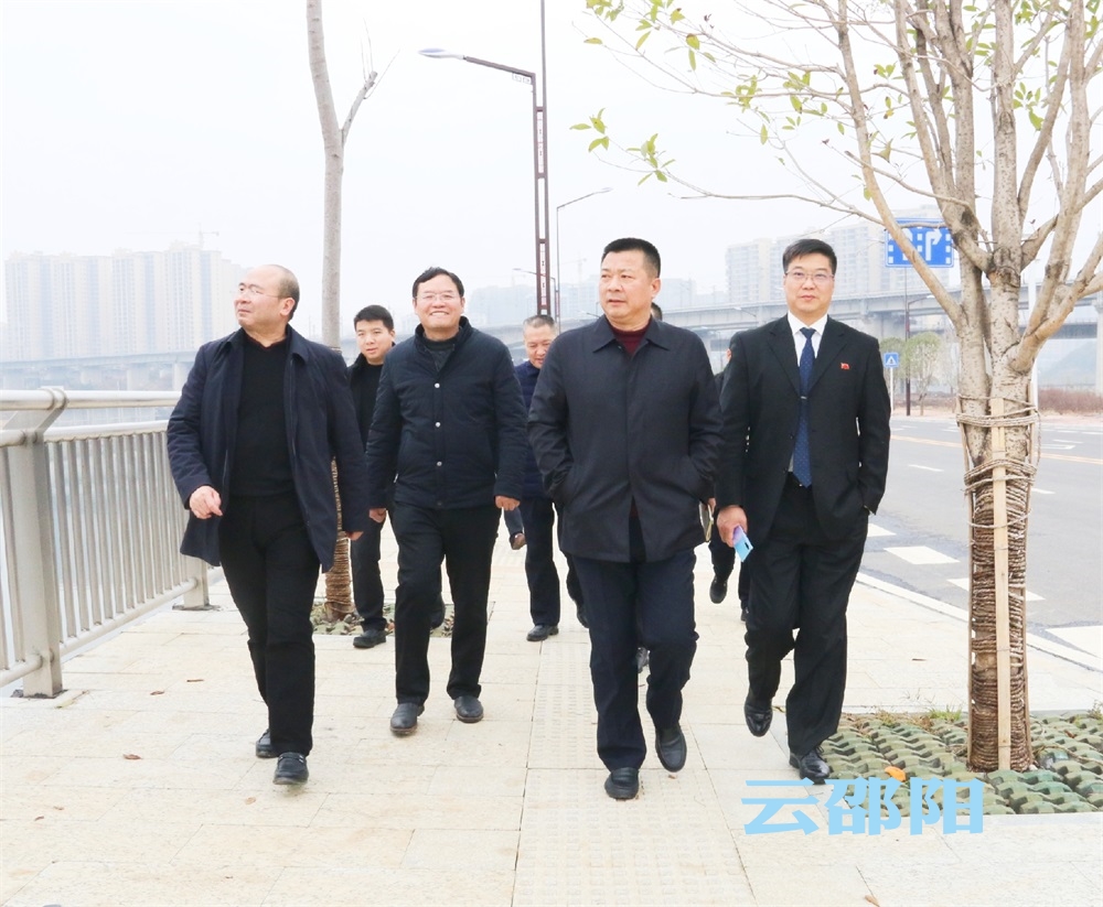 蒋志刚到邵水河红旗河巡河：打造水清河畅岸绿景美生态环境
